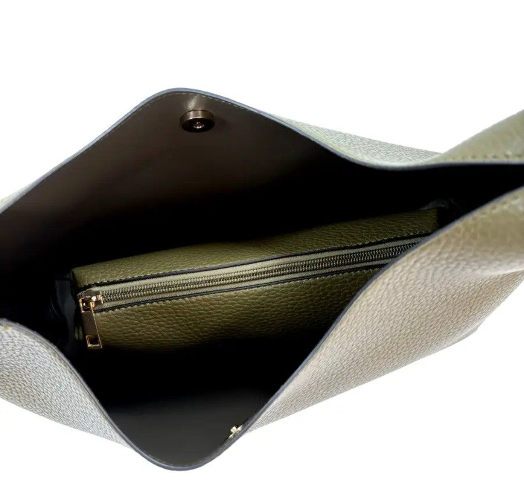 Margo Magnetic Closure Crossbody Camel