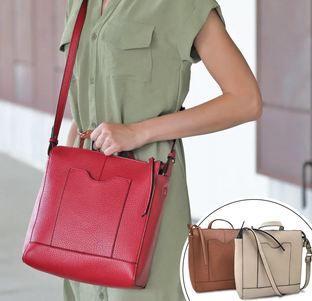 Billie Backpack Crossbody Camel
