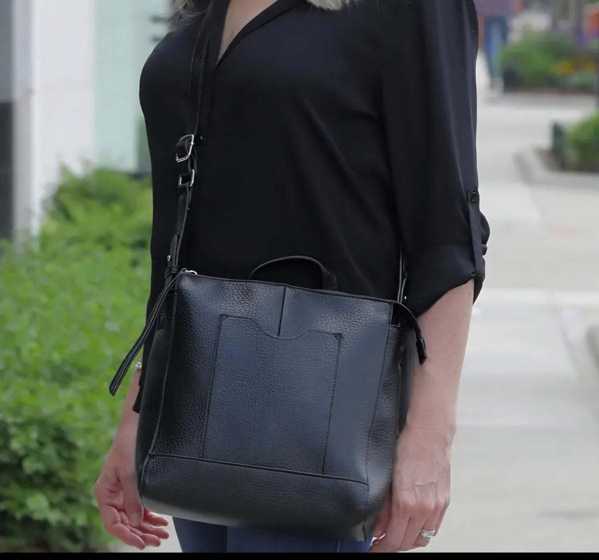 Billie Backpack Crossbody Avocado