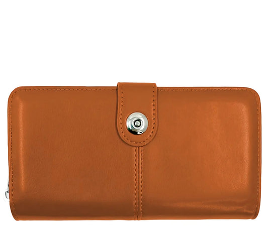 Eleanor Wallet Camel Smooth