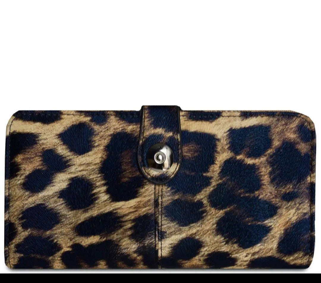 Eleanor Wallet Leopard Print