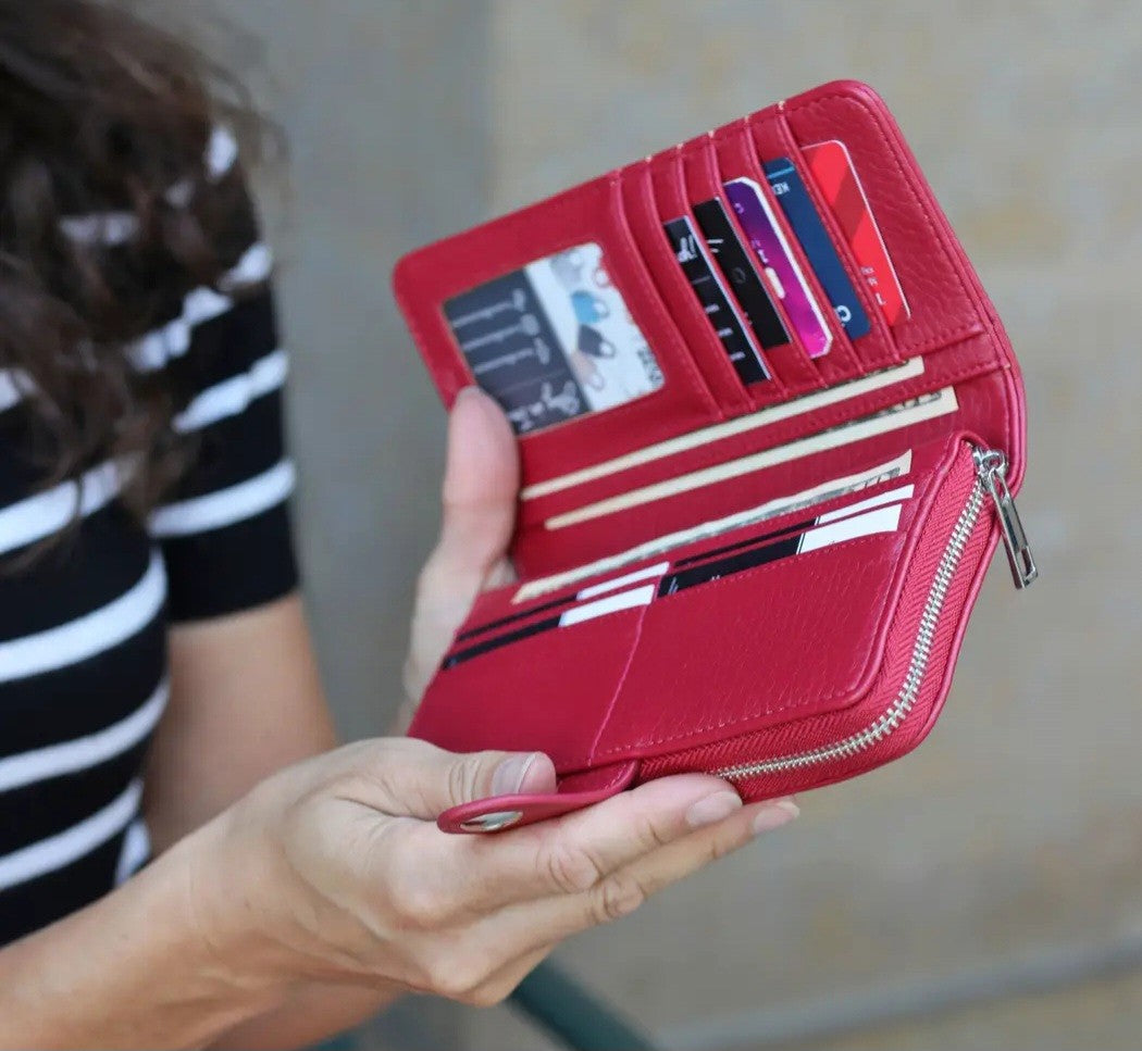 Eleanor Wallet Leopard Print