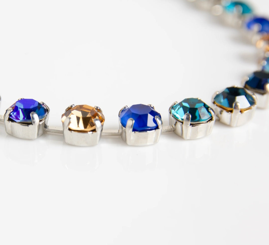Mariana Jewelry Everyday Bracelet in Indigo Hour and Rhodium