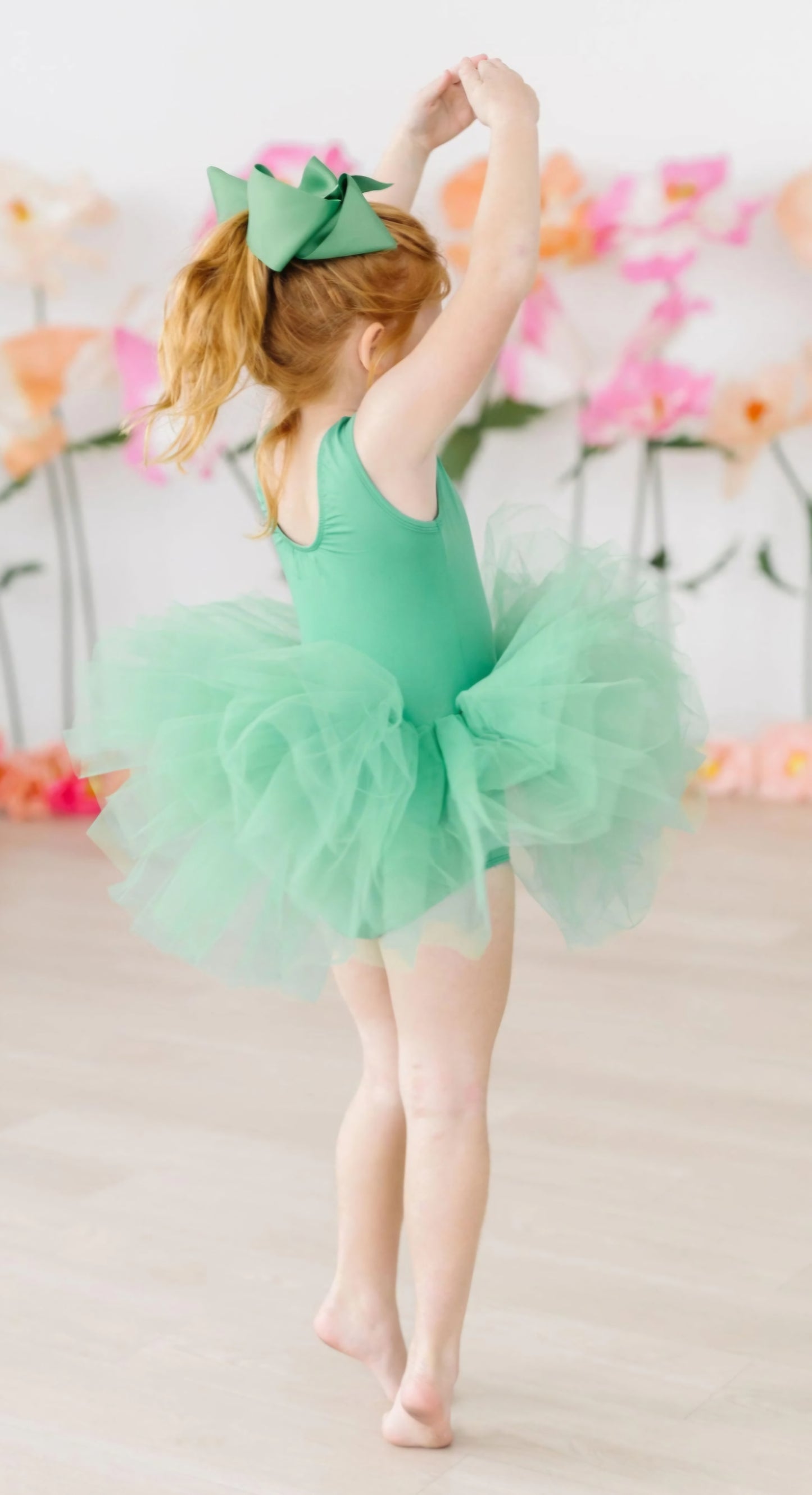 Tank Tutu Leotard ~ Kelly Green