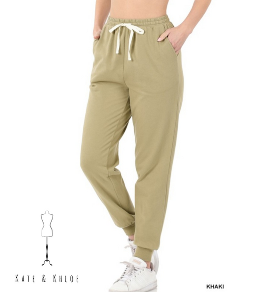 Around Town Everyday Joggers Khaki