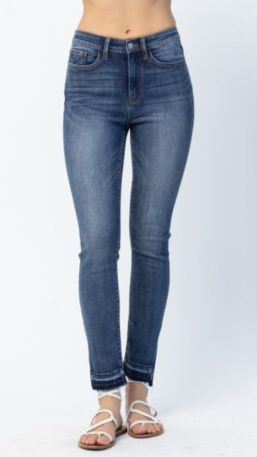 Judy Blue Raw Edge Jeans