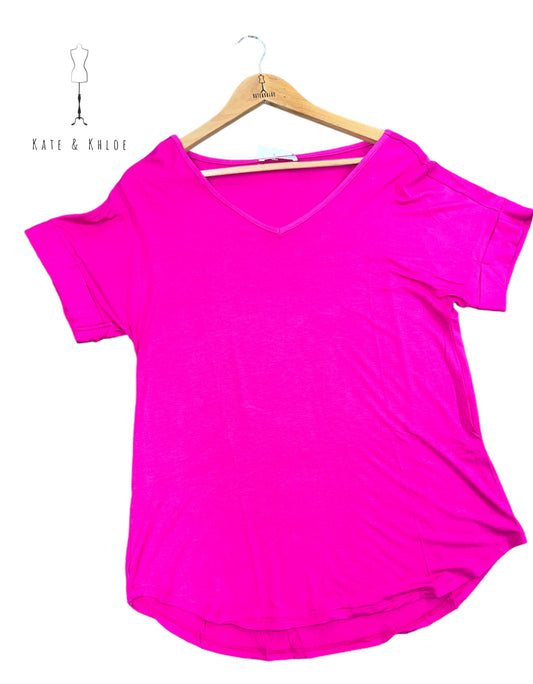 Magenta Everyday Top